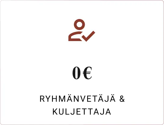 Ryhmänvetäjä ja kuljettaja - Ravintola Mikontalo